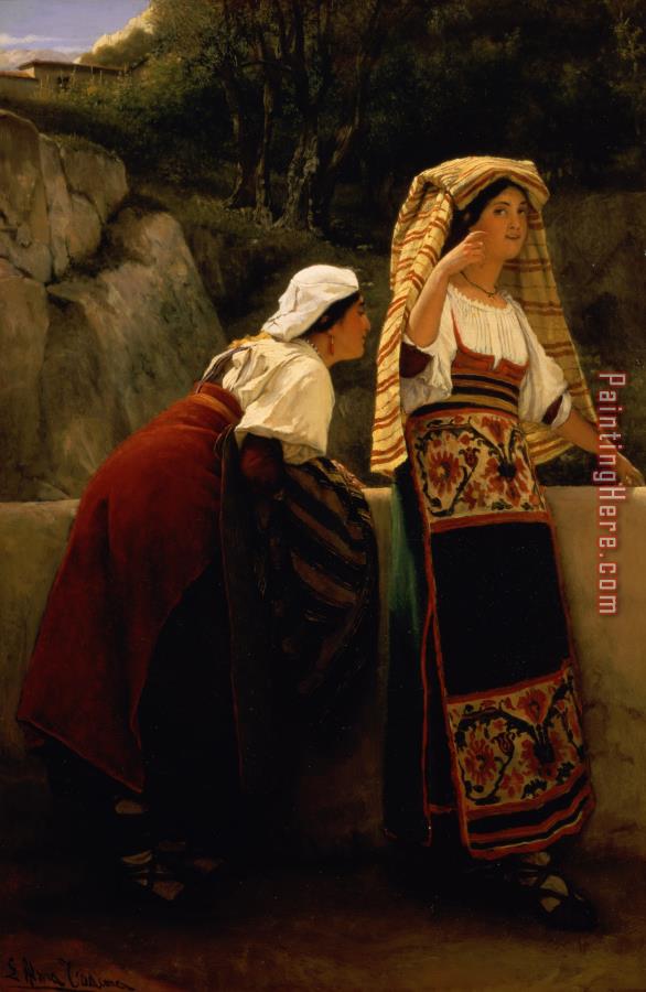 Sir Lawrence Alma-Tadema Italian Women from Abruzzo